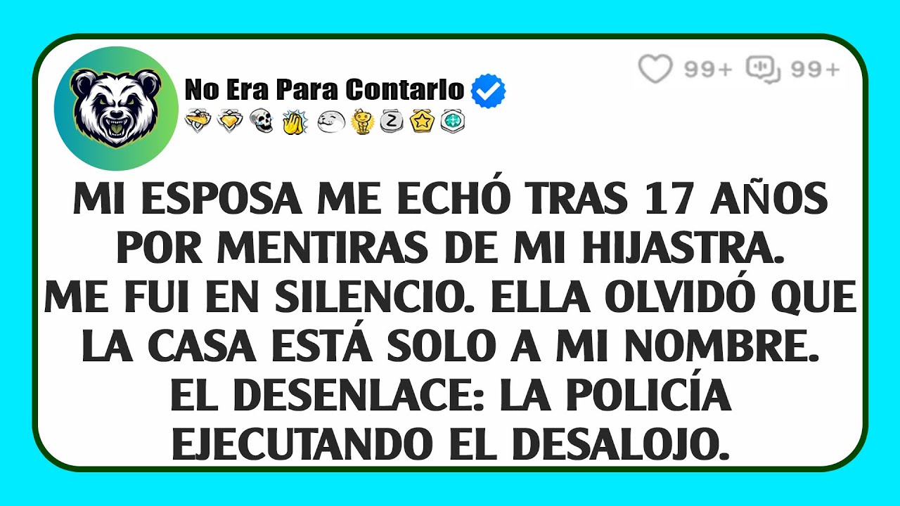 Mi esposa me echó tras 17 años por mentiras de mi hijastra. Me fui en silencio. Ella olvidó que la
