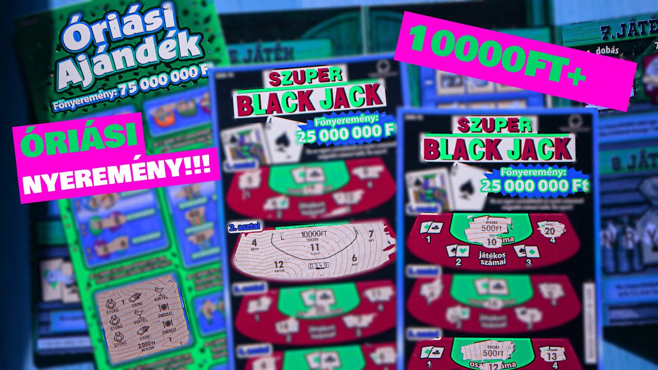 ⚠️𝐇𝐀𝐓𝐀𝐋𝐌𝐀𝐒 NYEREMÉNY⚠️ 𝘼 𝙎𝙕𝙐𝙋𝙀𝙍 𝘽𝙇𝘼𝘾𝙆𝙅𝘼𝘾𝙆𝙀𝙉❗️😱🤑🍀 | REKORD NYEREMÉNY A VIDEÓBAN❓❗️😱🍀💰