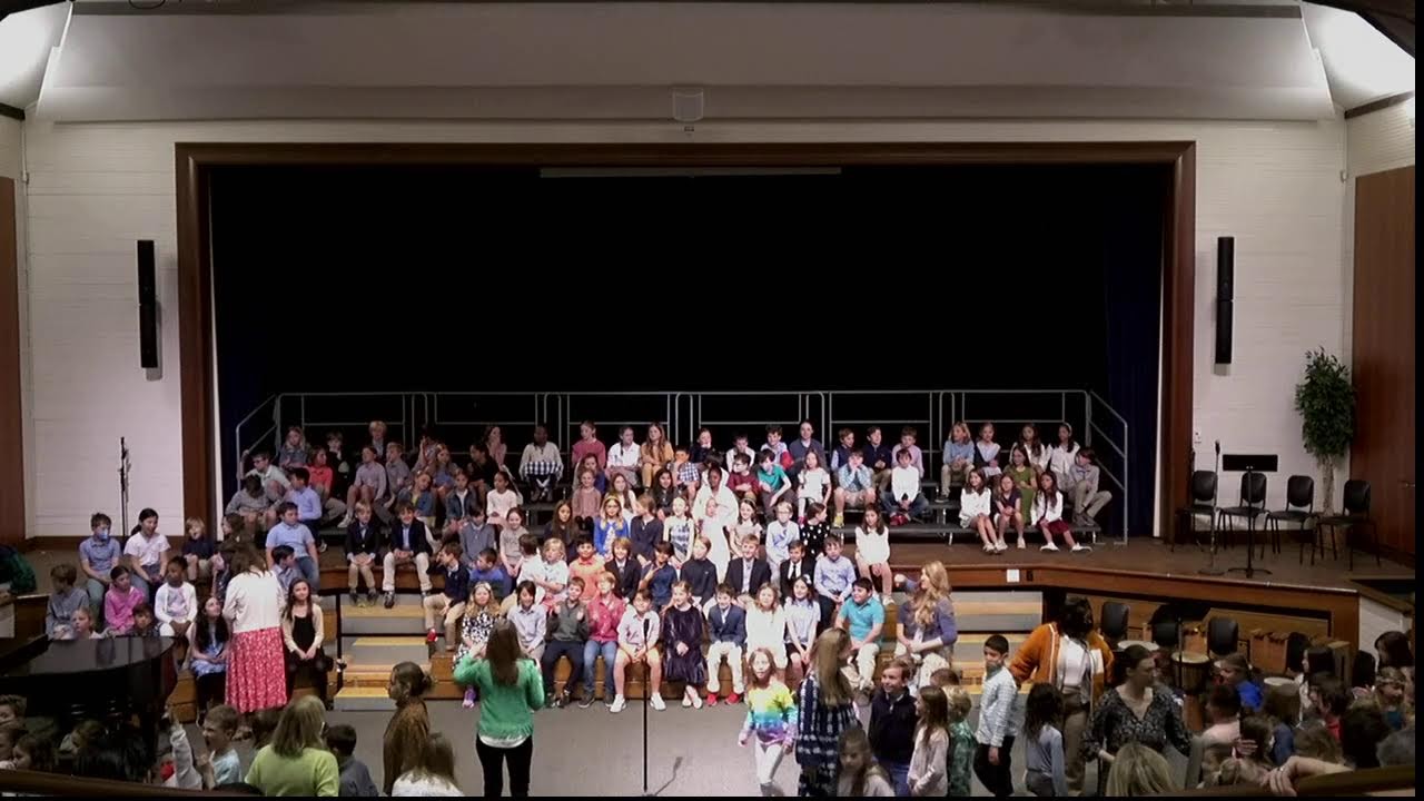 New Canaan Country School: Third and Fourth Grade Choral Assembly, April 22nd, 2022