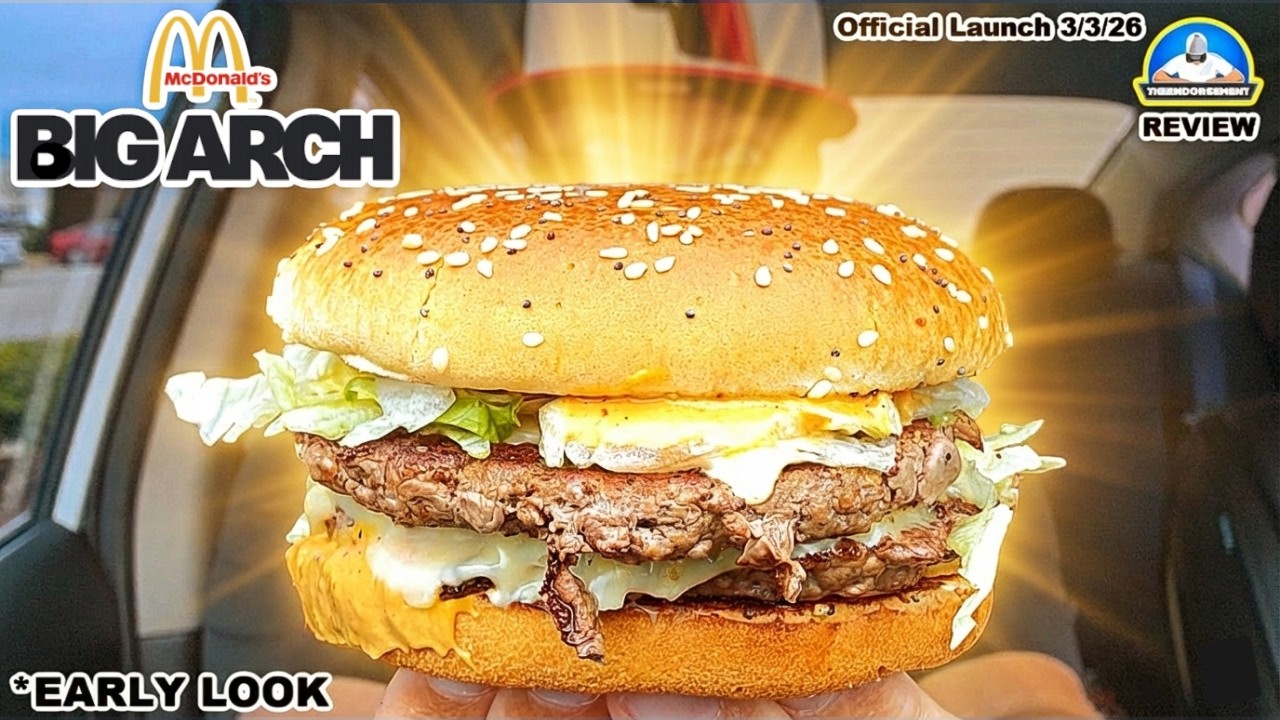 Обзор McDonald's® BIG ARCH! 🍔 | Лучше, чем Биг Мак? | theendorsement
