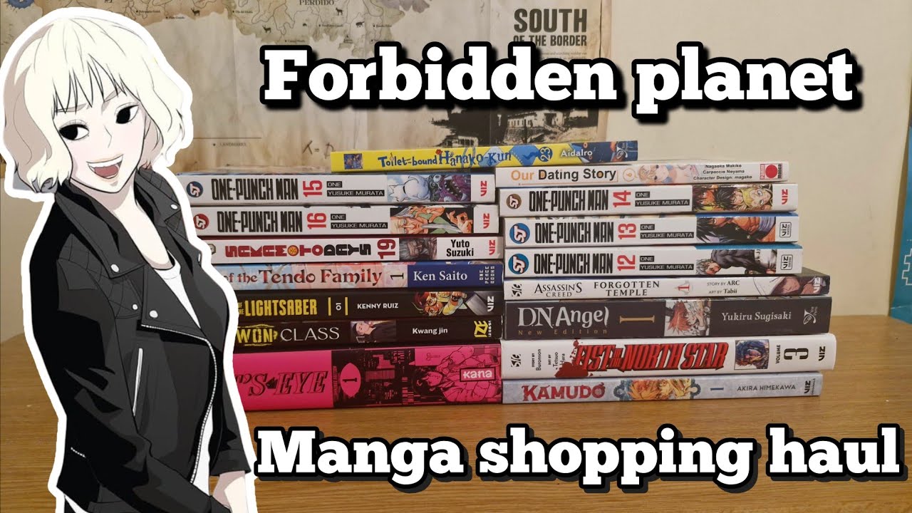 Forbidden Planet manga shopping haul // used manga haul