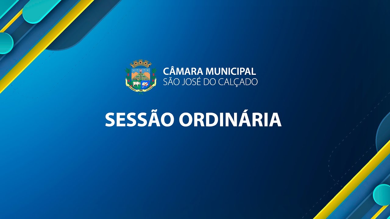 Sessão Ordinária  10/09/2025    Câmara Municipal de São José do Calçado/ES