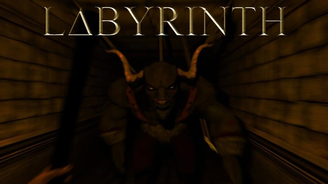 Labyrinth - KUR*A SZATAN !!! [Straszne mini gry] [Indie horror game pl]