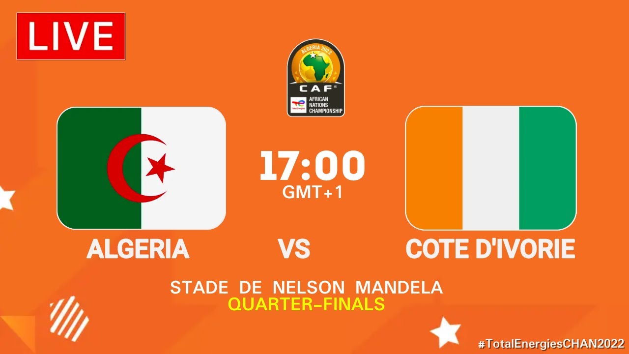 Algeria vs Ivory Coast | Total Energies CHAN 2022