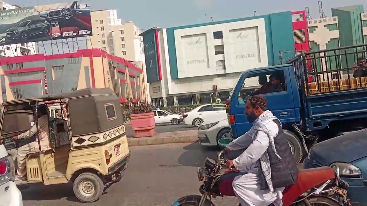 Akhtar colony signal to kala pull road tour 