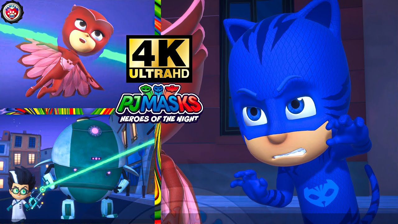 PJ Masks Heroes Of The Night #9 Spy Cameras All Around   4K Ultra HD