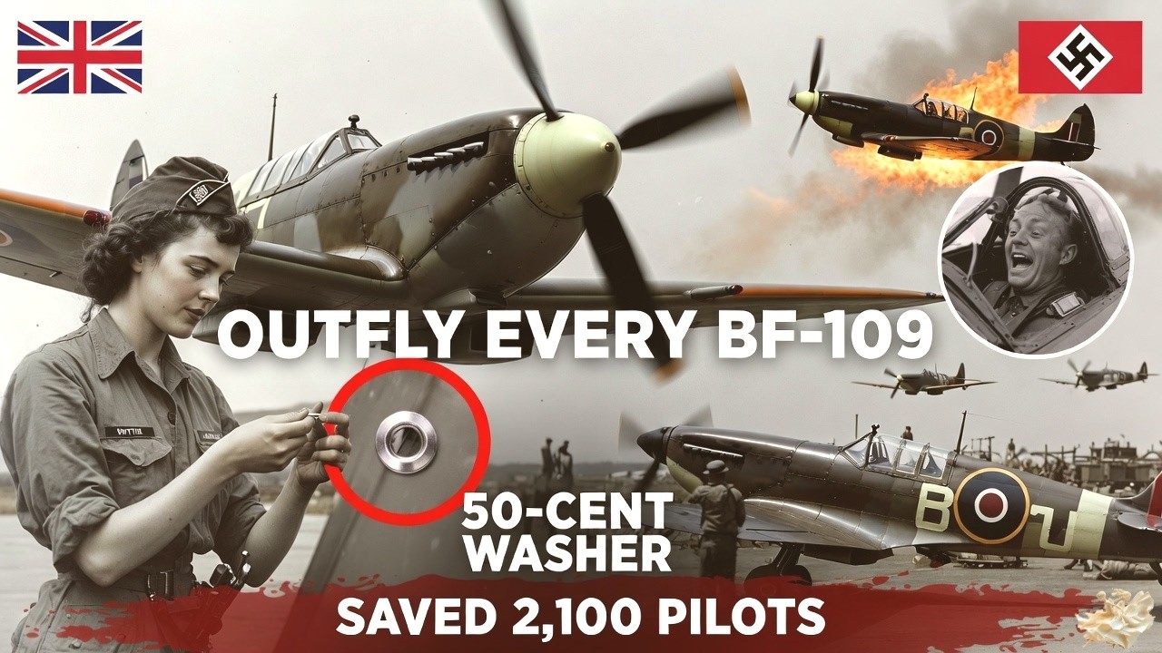 Beatrice Shilling's 50-Cent Washer Fix Let Spitfires Dive Without Stalling – Saved 2,100 RAF Pilots!