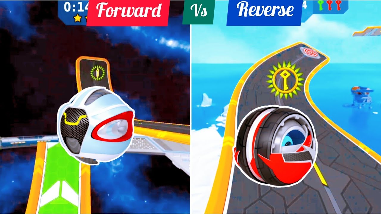 GYRO BALLS Evolution 🌈 Forward ⏩ vs Reverse ⏪  Gyrosphere Evolution 💥 Nafxitrix Gaming #2