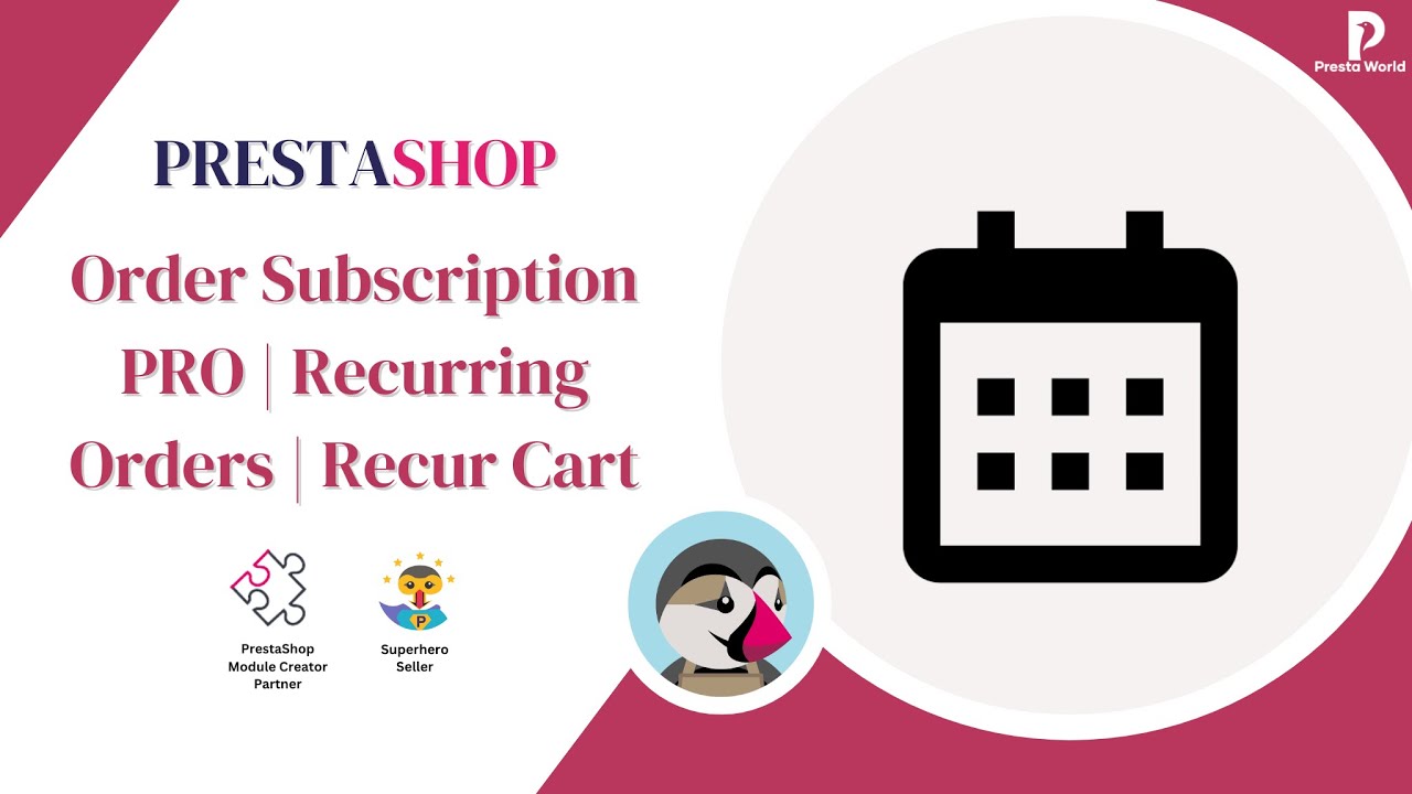 Order Subscription PRO - Recurring Orders - Recur Cart | PrestaShop Module