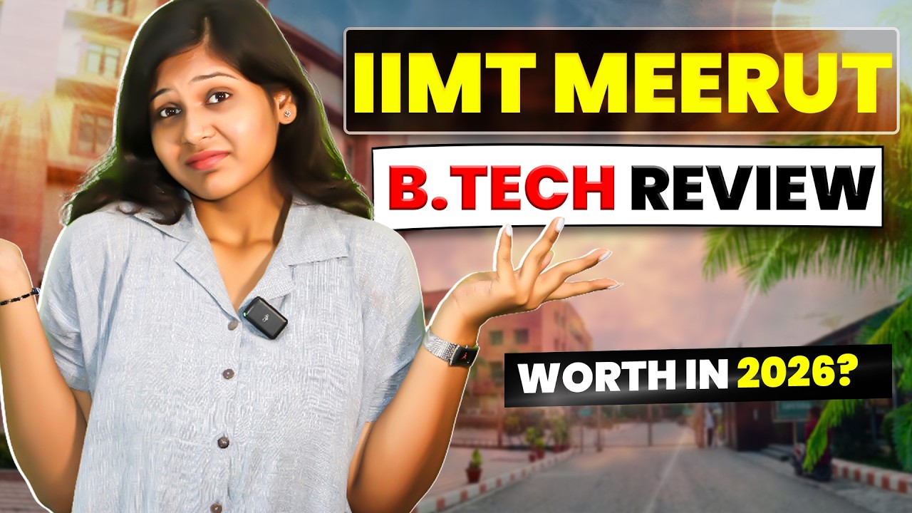 IIMT University Meerut BTech Complete Review | Worth It or Not? 🤔 | Direct Admission | Scholarship