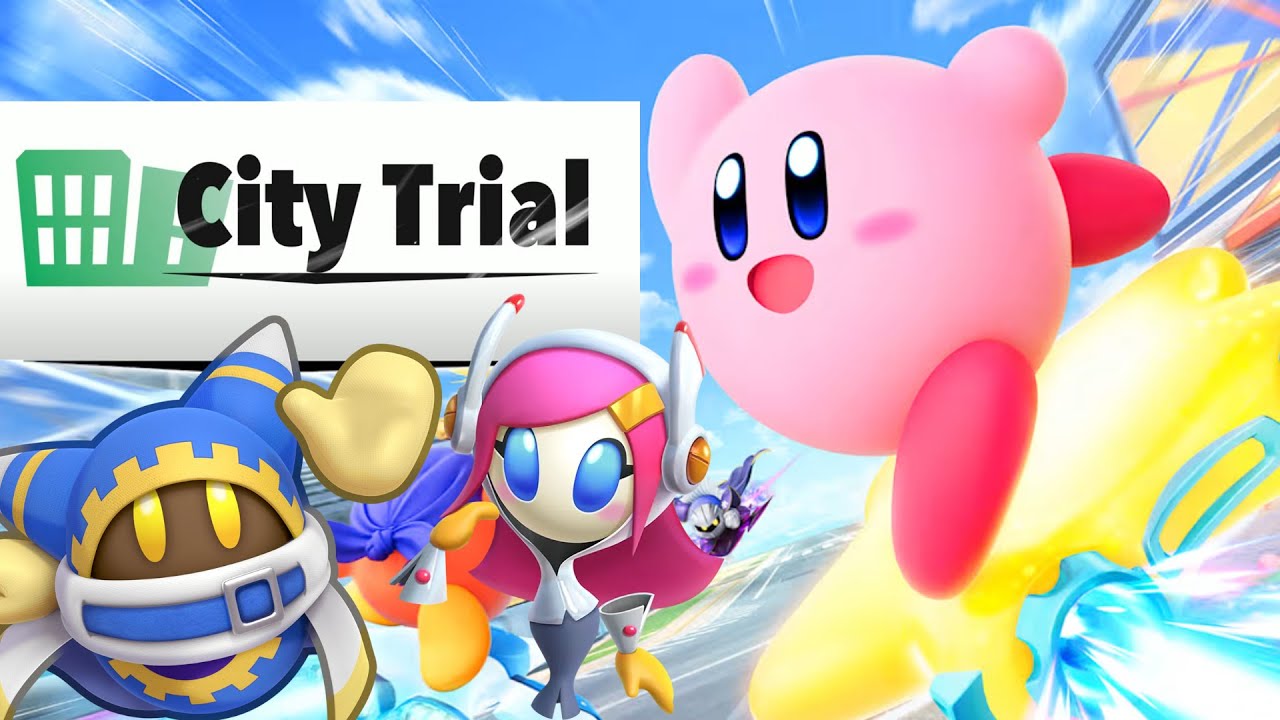 Kirby Air Riders looks LOOKS SO MUCH CRAZIER THAN I THOUGHT