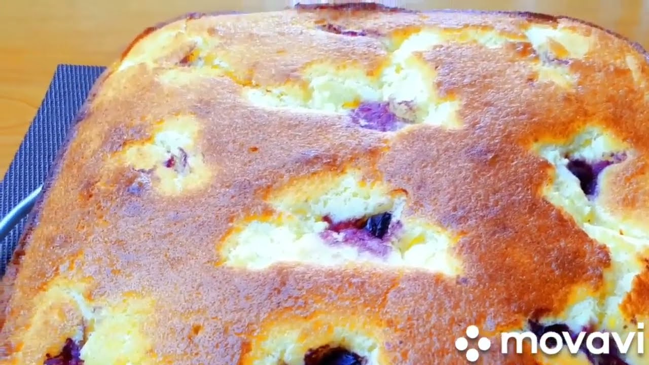 ТВОРОЖНЫЙ ПИРОГ С ВИШНЕЙ 🍒!Теперь кто пробуетпросит рецепт! Съедается в один миг! 