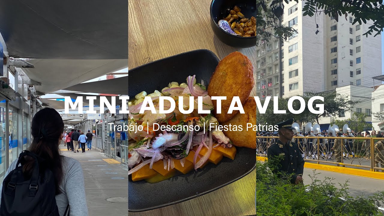Slice of Life Vlog | Mi primer vlog en Julio celebrando Fiestas Patrias conmigo en Lima - Perú