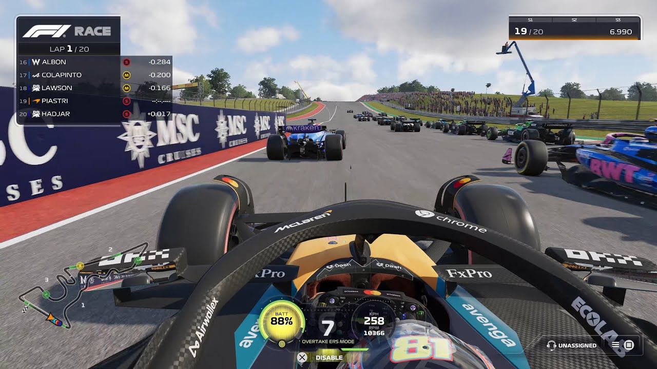 F1 25 | Austin | McLaren MCL39 | Piastri