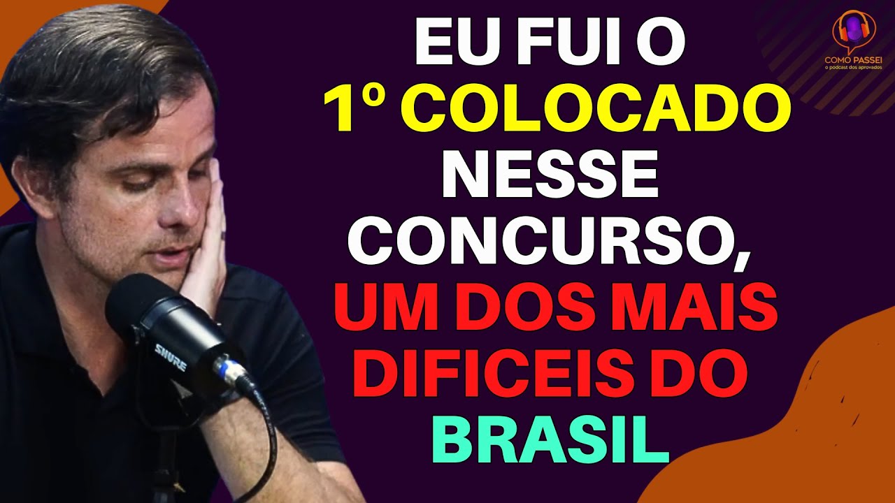 Ele passou em um dos concursos públicos mais difíceis do Brasil, incrível