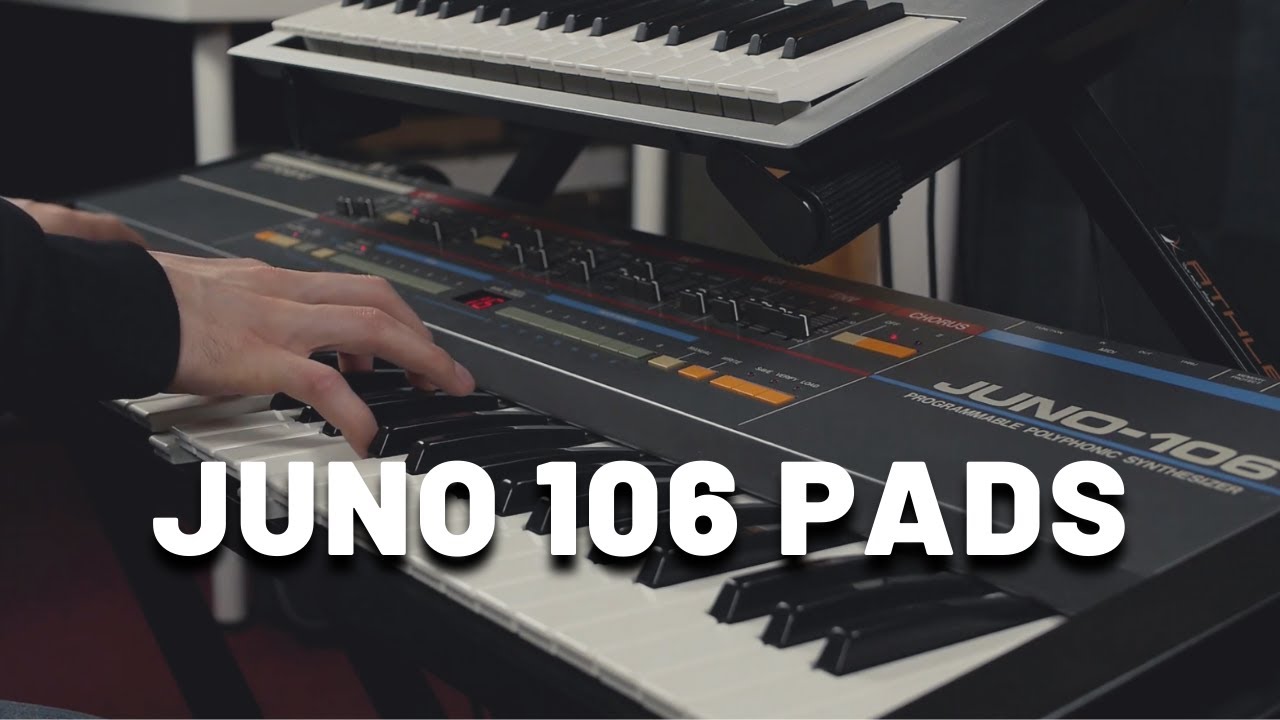 Roland Juno-106 Pads | Classic Analog Synth Sounds (No Talking)