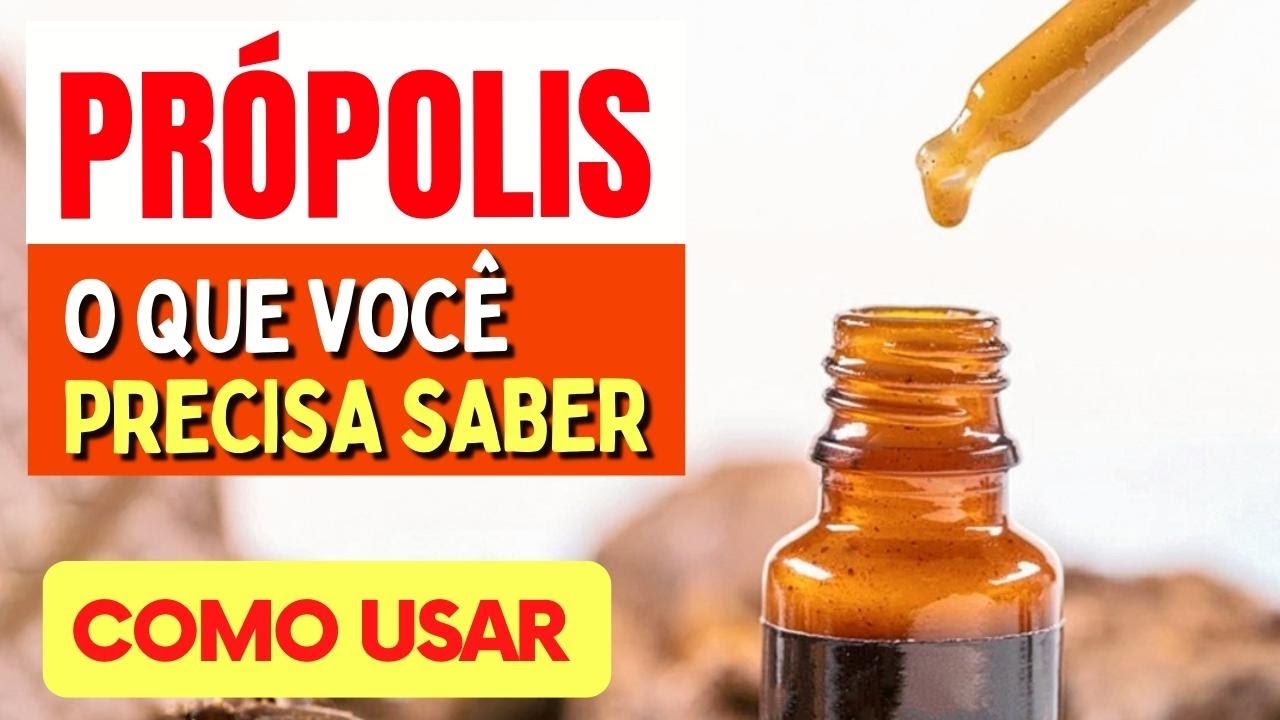 USE PRÓPOLIS ASSIM! Farmácia Natural - O que você PRECISA SABER!