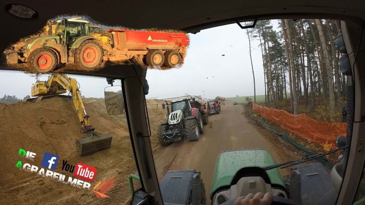 Capview mit Fendt 724 auf Baustelle / Die Agrarfilmer [HD]