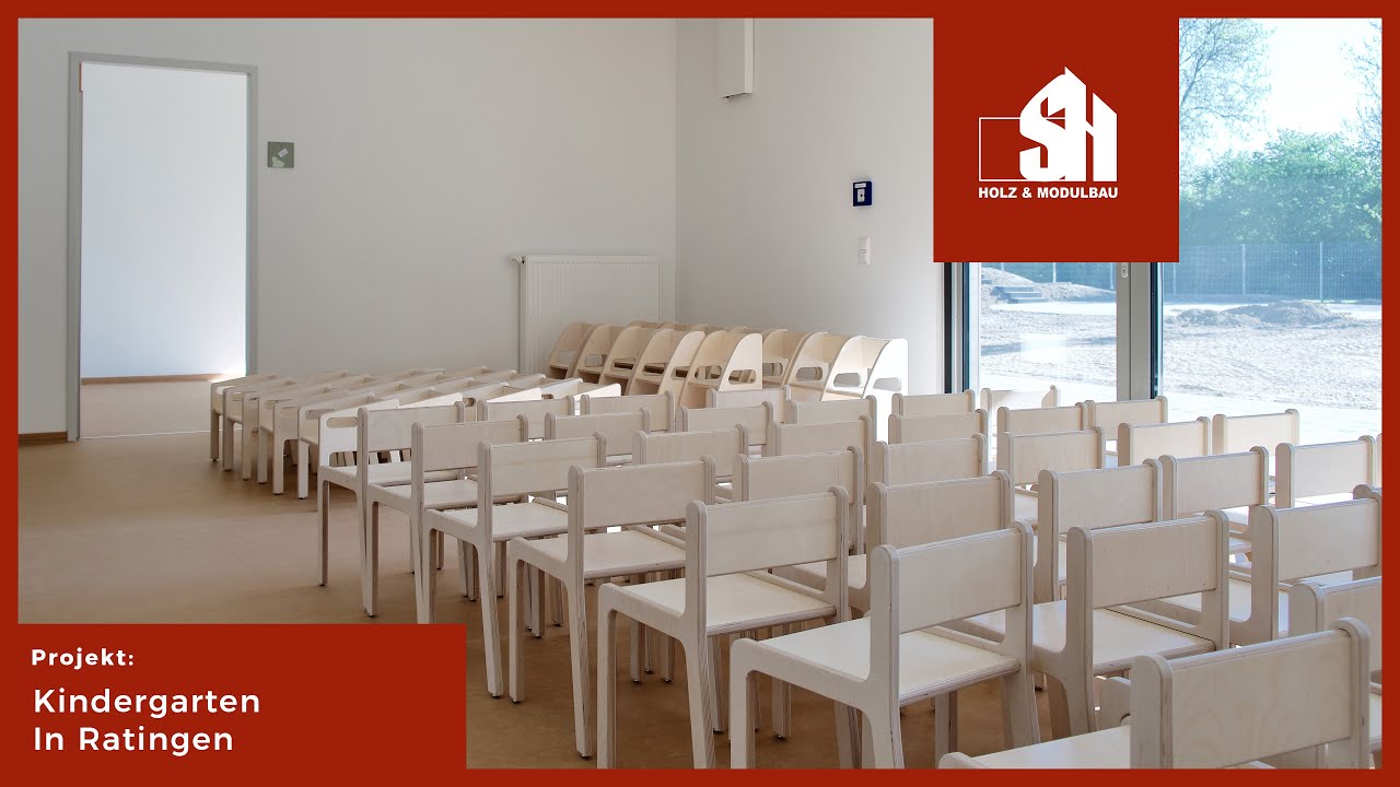 Kindergarten in Holzmodulbauweise für die Stadt Ratingen | SH Module