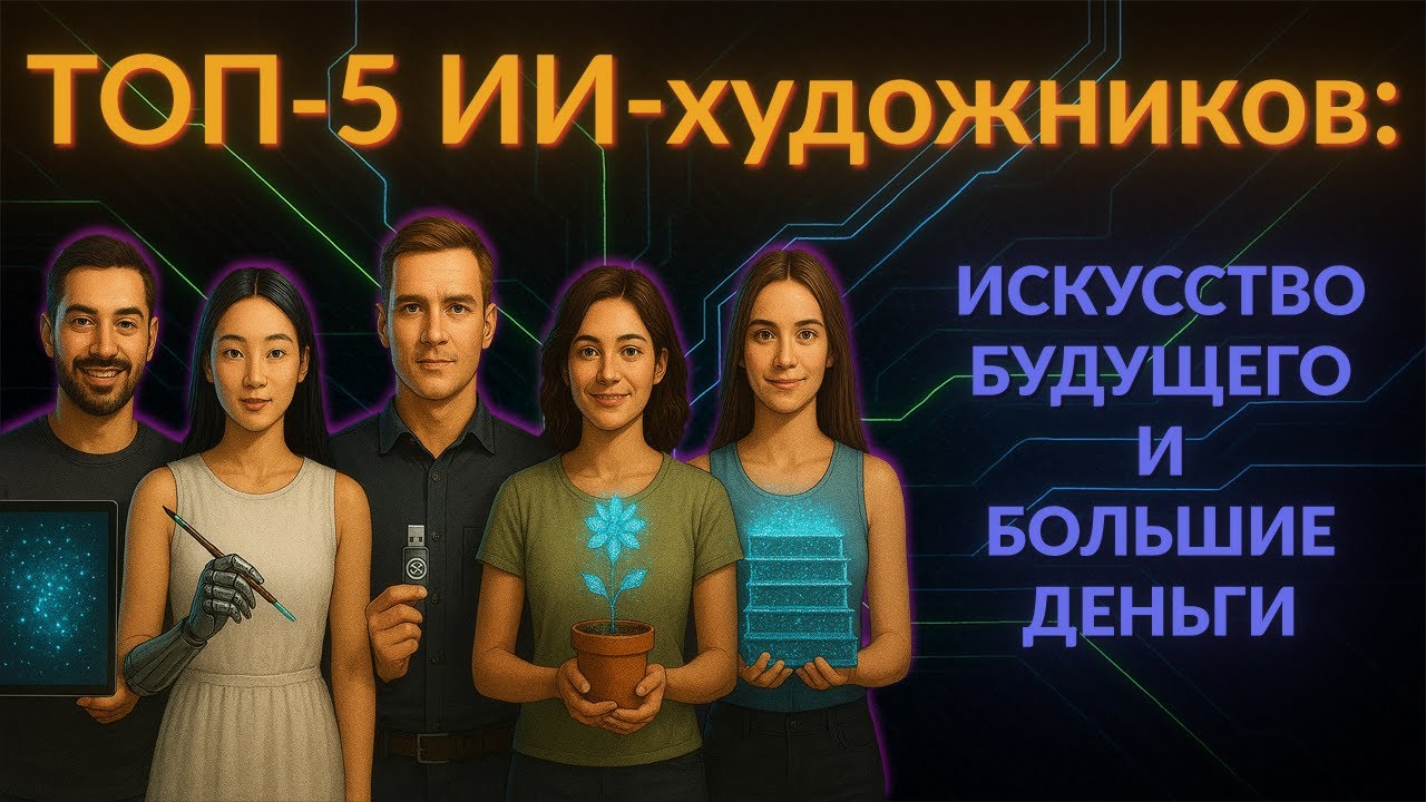 Нейросети заменят художников? Самые известные AI-артисты
