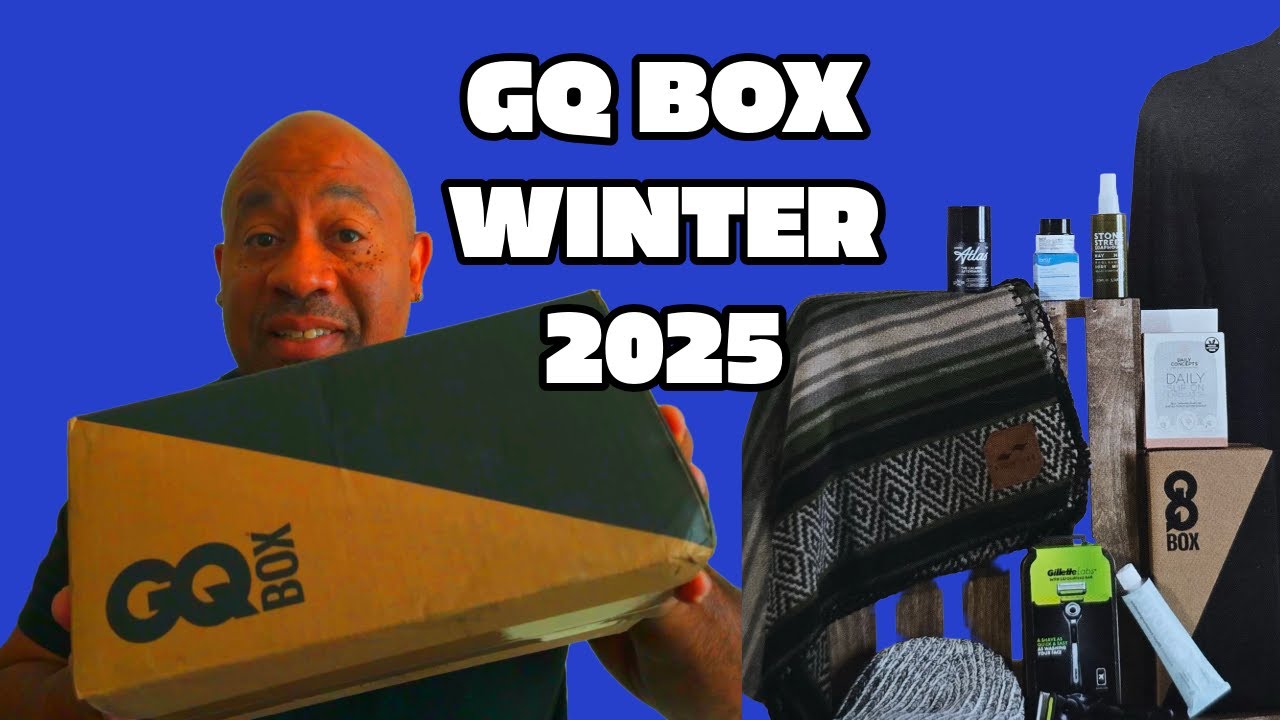 Unboxing the GQ Subscription Box 2025 Winter