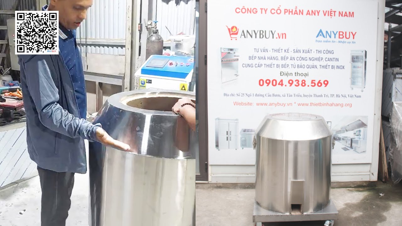 [Bếp Ấn Độ] Lò Tandoor (model LNTD-B) #tandoor #thietbinhahang #anybuy  #lonuong #bepnuong #kitchen