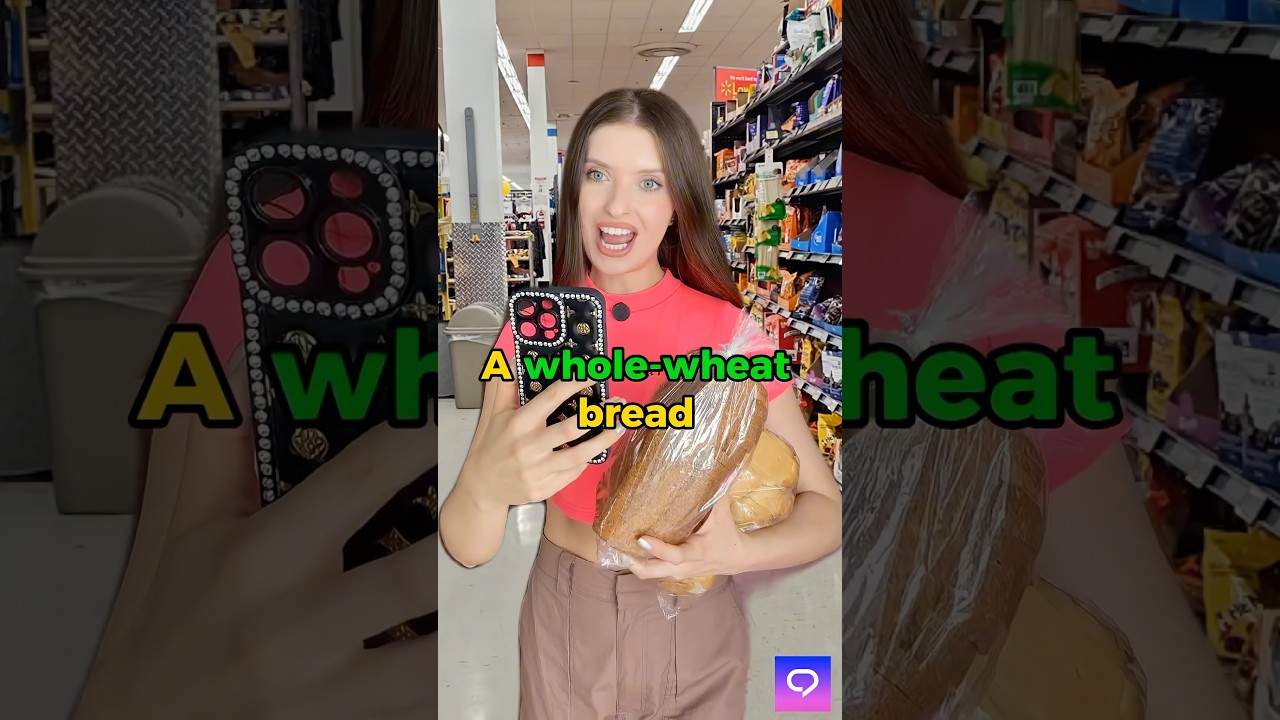 Buying bread at the supermarket 🍞 #englishteacher #teachingenglish #englishvocabulary