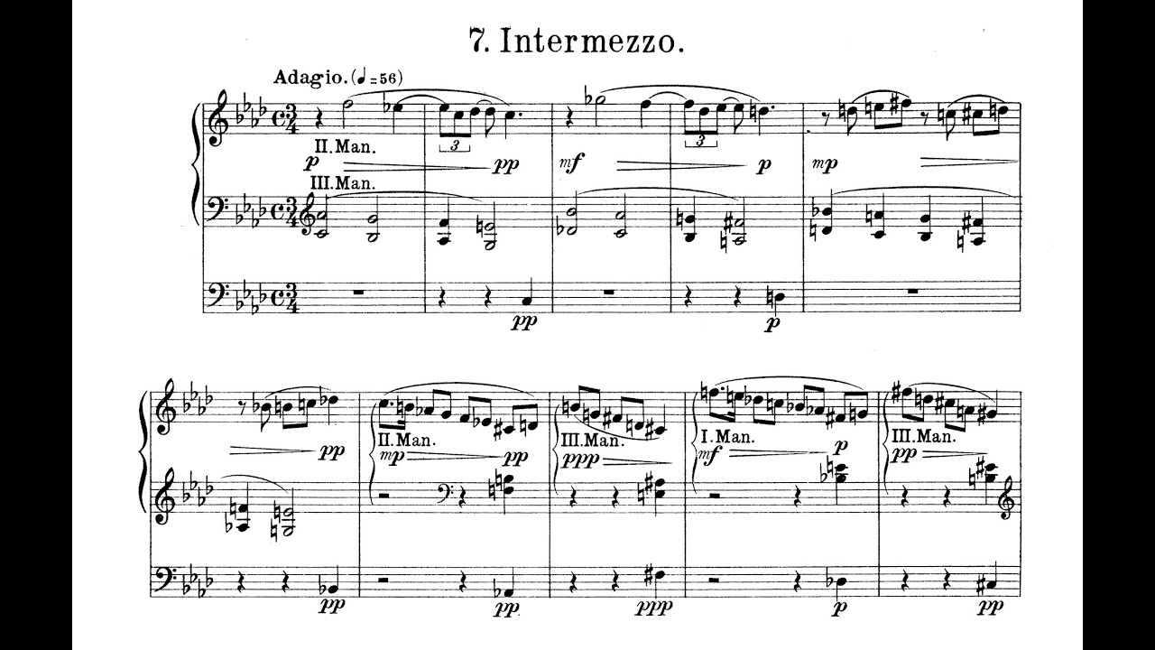Reger: Intermezzo op. 129 Nr. 7