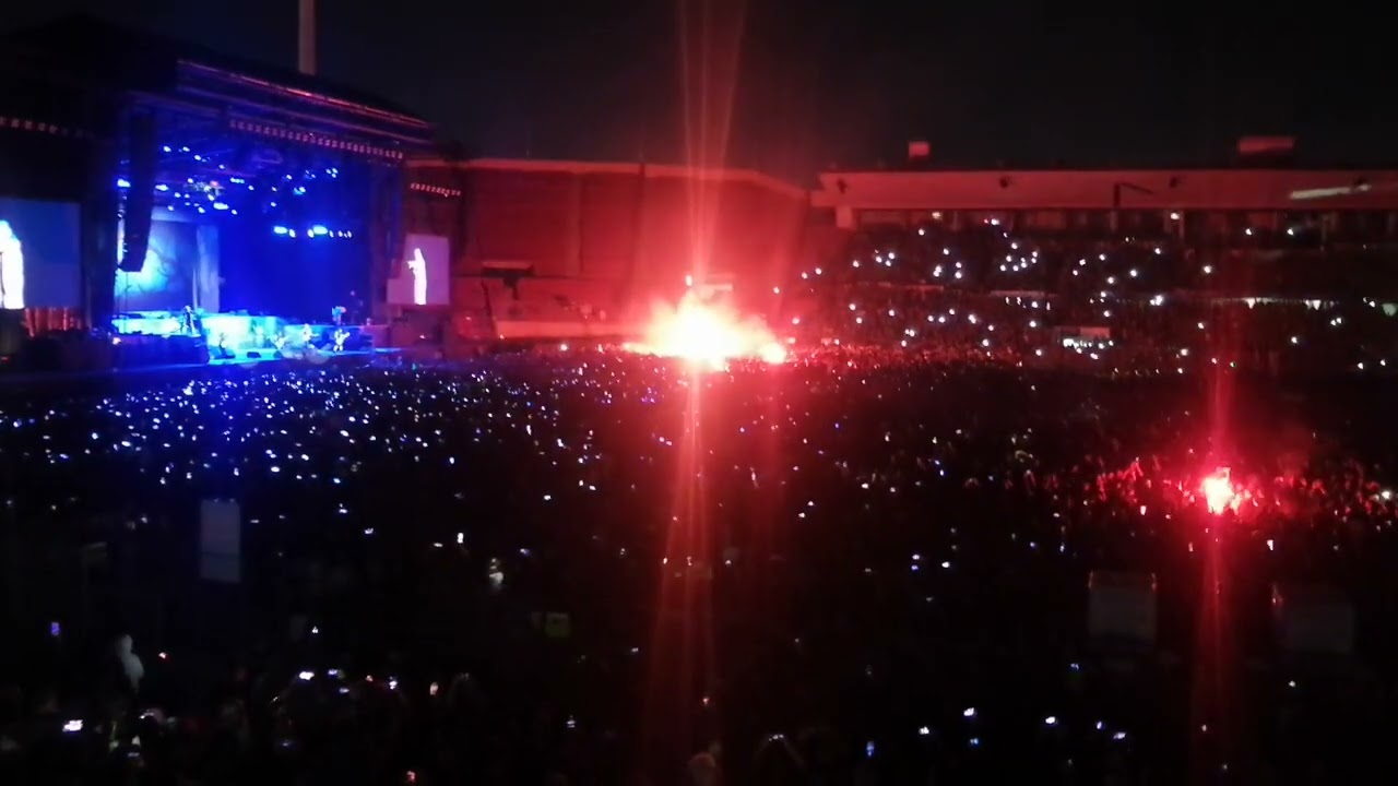 Fear of the Dark Iron Maiden live in Santiago de Chile nov 2024 - Estadio Nacional Julio Martínez P
