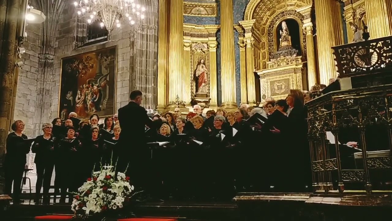 LII Semana Coral Vizcaina-11-02-2026- Coral Santa María/Coro de ingenieros de Bizkaia-( Agnus Dei)