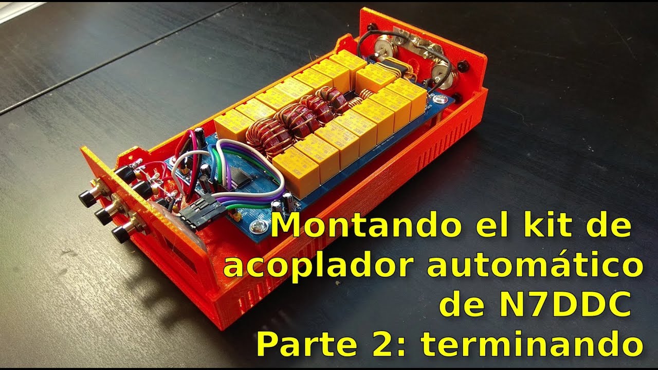 015 - Montando el acoplador de antenas en kit N7DDC - Parte 2: terminando el montaje