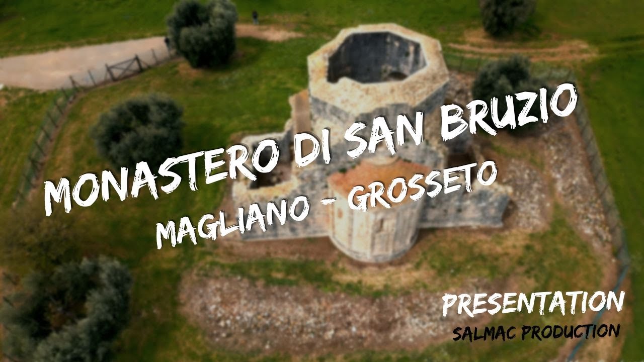 Abbazia di San Bruzio ( San Bruzio Abbey) - Magliano - Grosseto - fpv dji