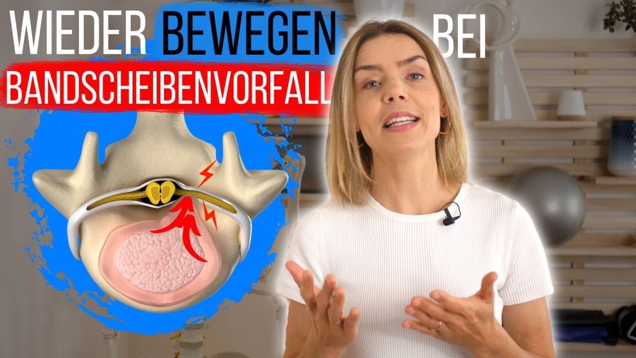 Warum ein BANDSCHEIBENVORFALL solche Schmerzen verursacht und was dagegen HELFEN kann