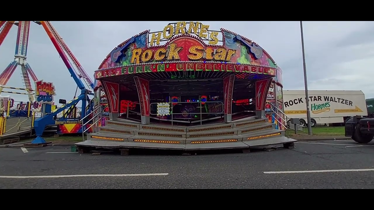 Kirkcaldy Links Market 2022 setting up Monday 11th April