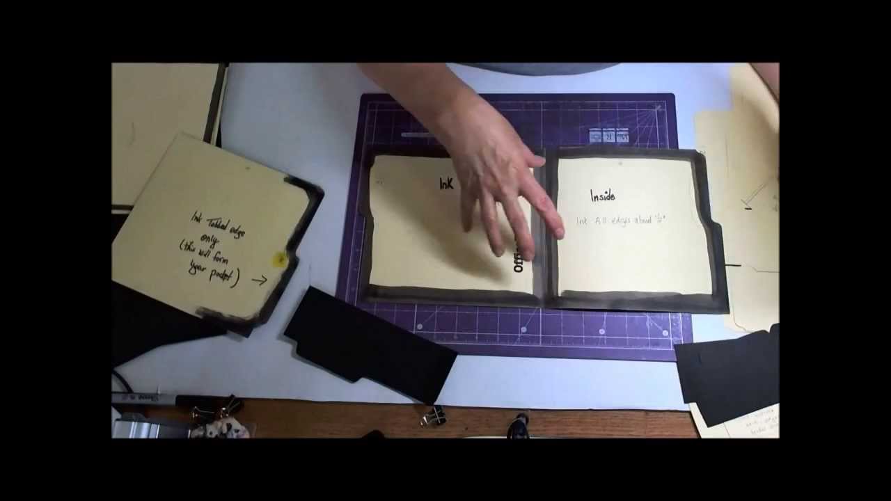 Making a File Folder Book Part 1