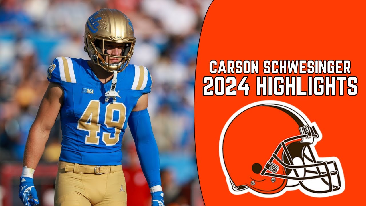 Carson Schwesinger Highlights 🔥 | Welcome to the Browns