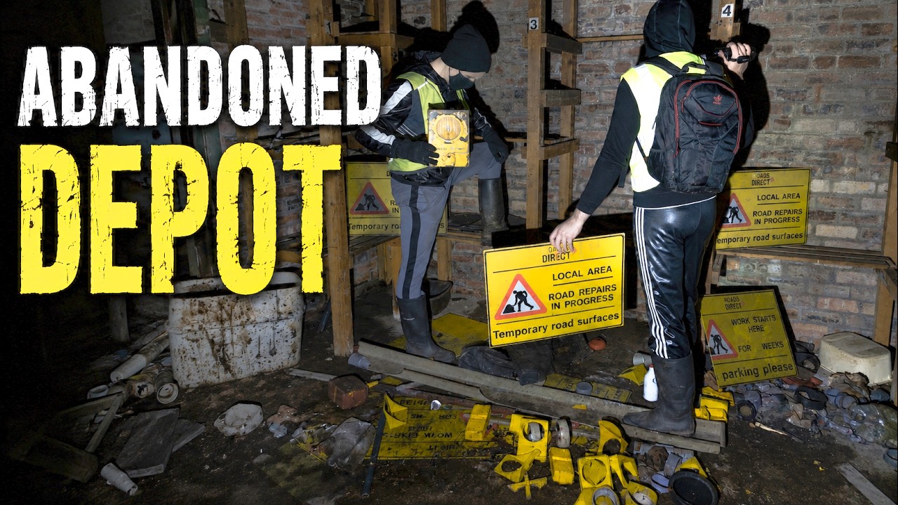 Abandoned Roads Direct Depot. Garscadden, Bearsden. Urbex Scotland. Deviant Discoveries. 4K