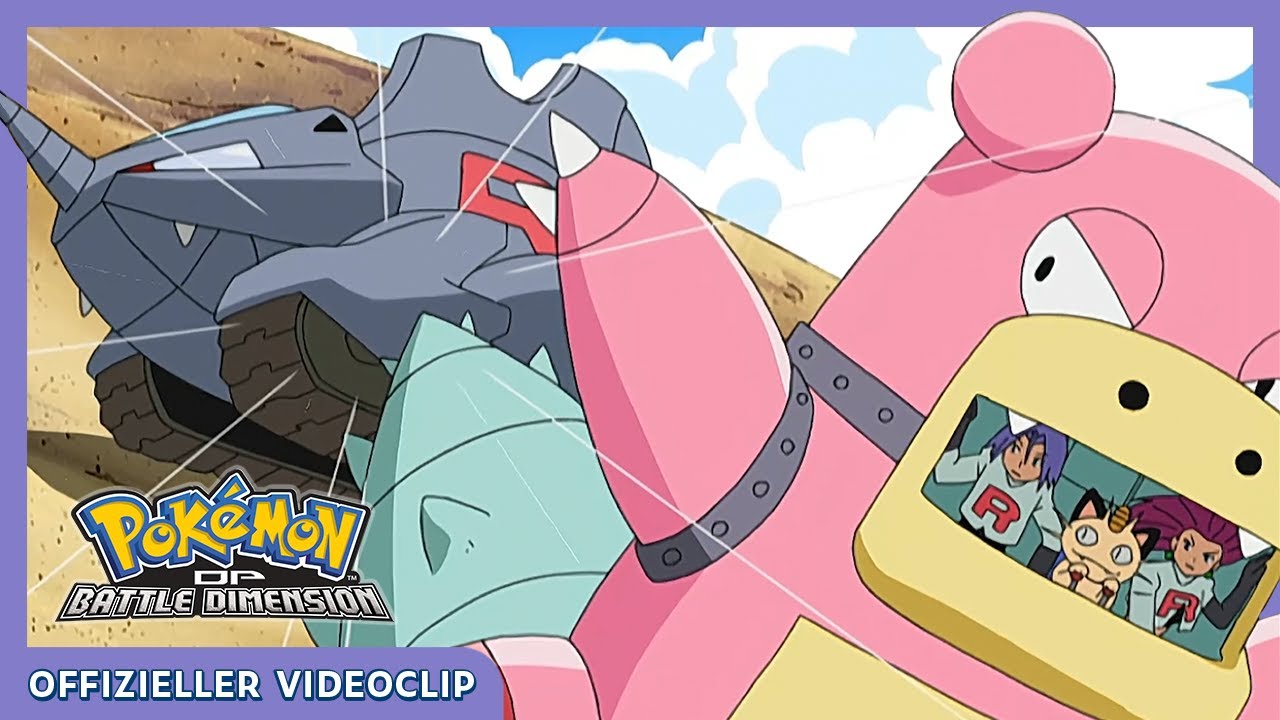 Doppelter Roboterkampf mit Team Rocket! | Pokémon: DP Battle Dimension | Offizieller Videoclip