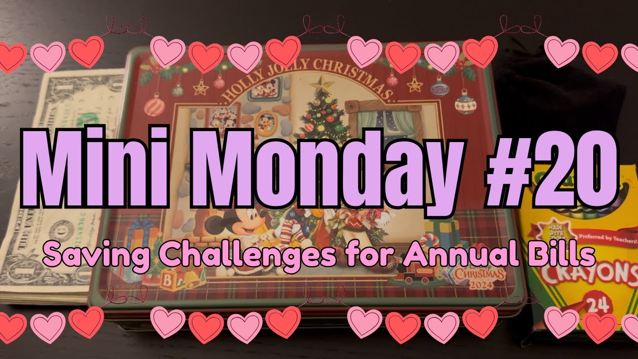 Mini Monday #20 | $30 Savings Challenge | 1st Week of February