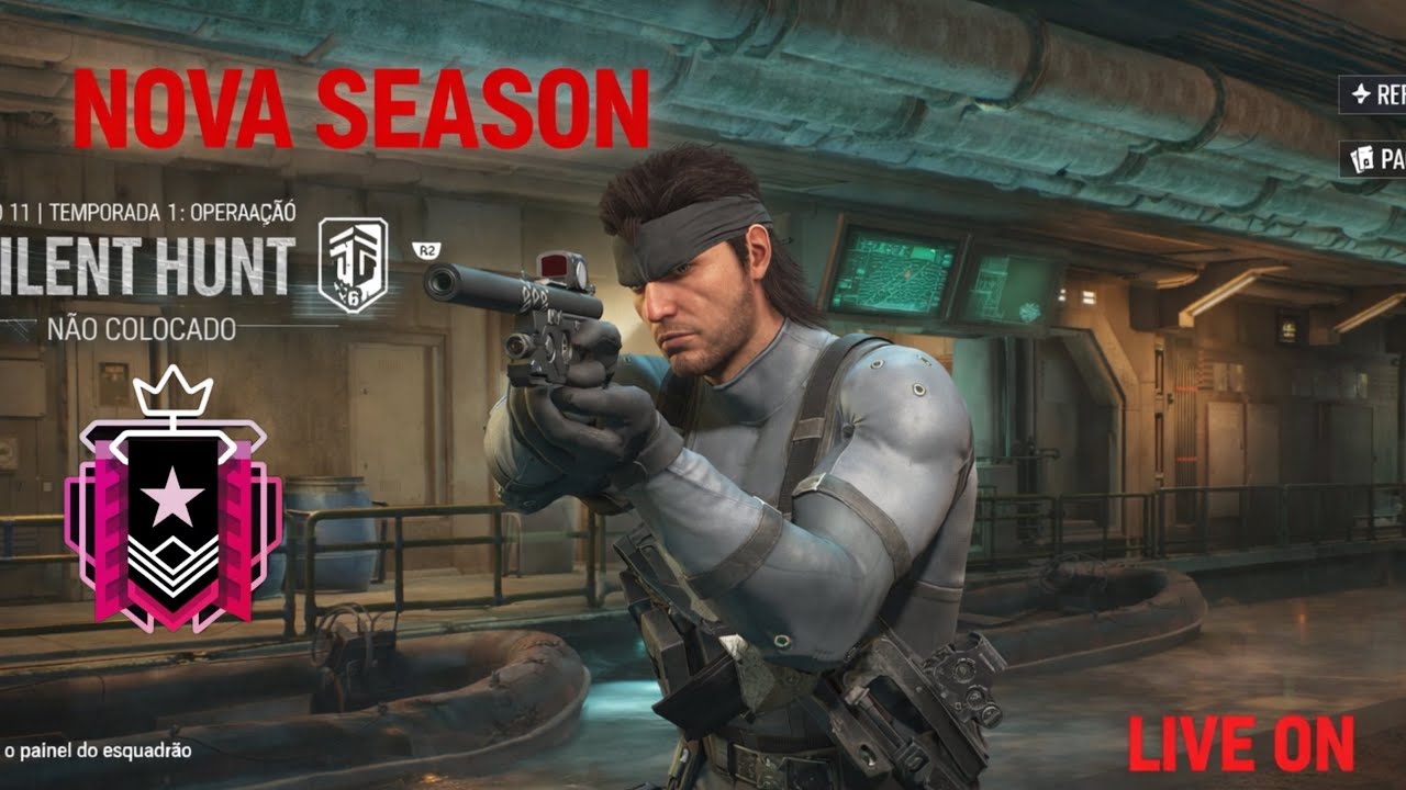 🔴  DO COBRE AO CHAMPION  Ranked  Rainbow Six Siege | Solo queue copper to CHAMPION 🔴