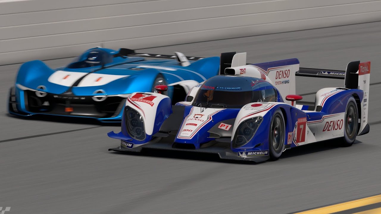Gran Turismo™ 7.* Libro de menu n°42. Competición turismos Gr1. Daytona. Toyota Hybrid TS030 ‘12.