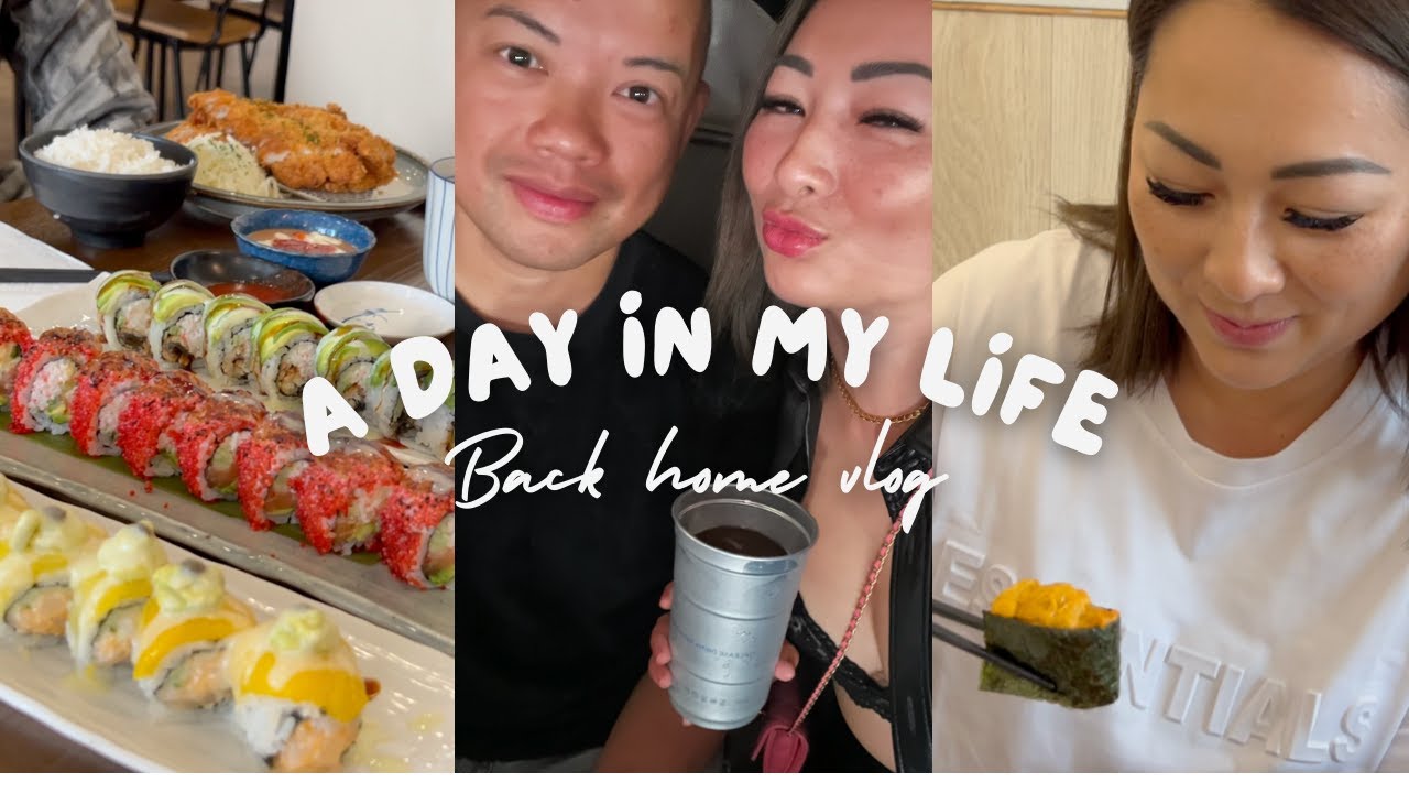 Back HOME A day with US *Casual Vlog, Drop off, lunch and Concert | JustSissi