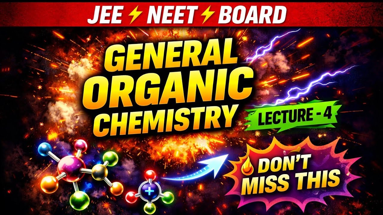 Goc-4 | Inductive effect | GOC for jee advance | GOC for neet | chem classes