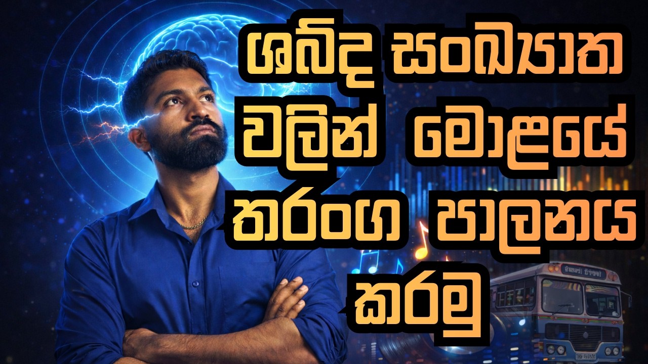ශබ්ද විද්‍යාවෙන් සිත දියුණු කරන්න ඉගෙනගන්න! Learn the science of music and brain frequencies!!