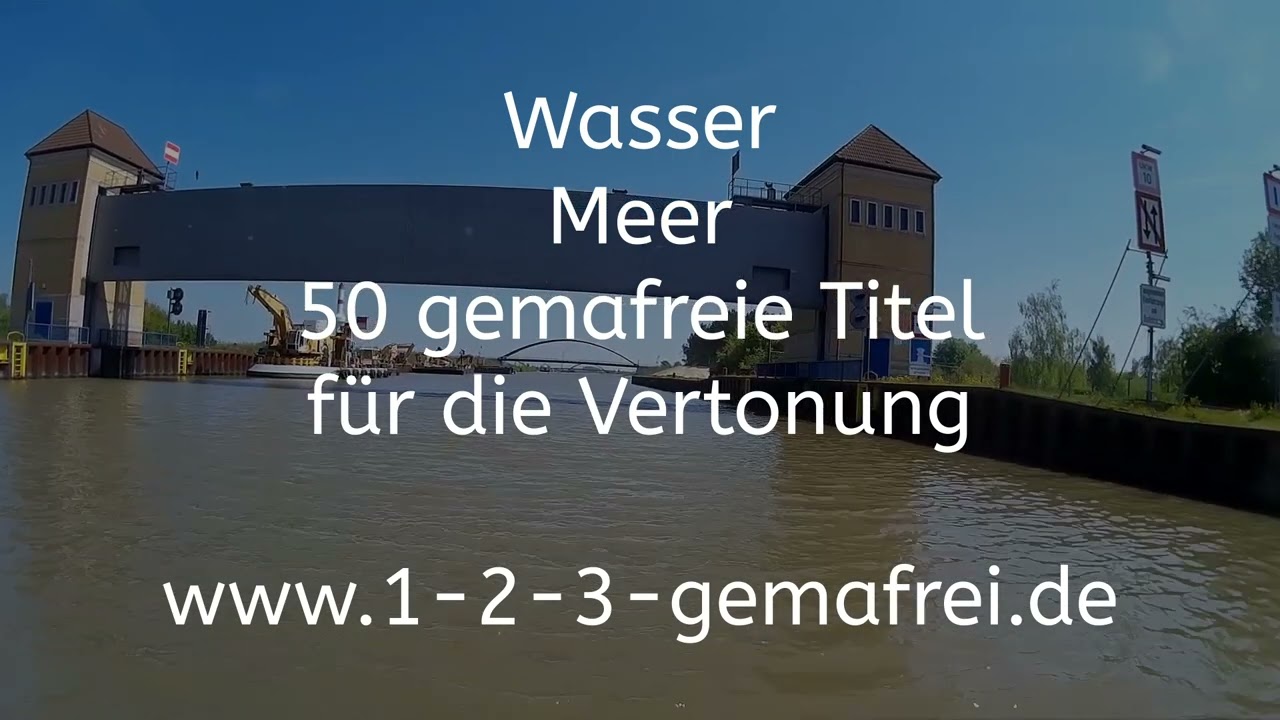 Wasser + Meer - 50 gema freie Titel zur Vertonung Ihrer Videos