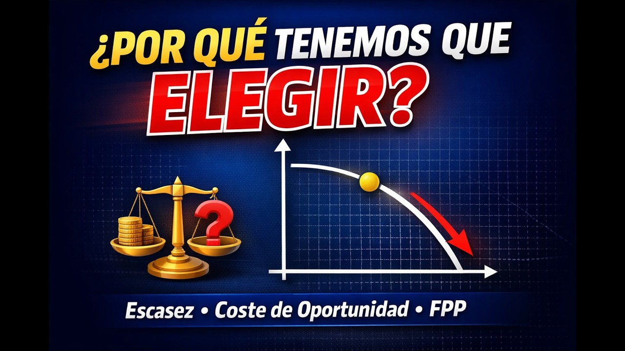 La Economía como Ciencia de la Elección | Escasez y Coste de Oportunidad