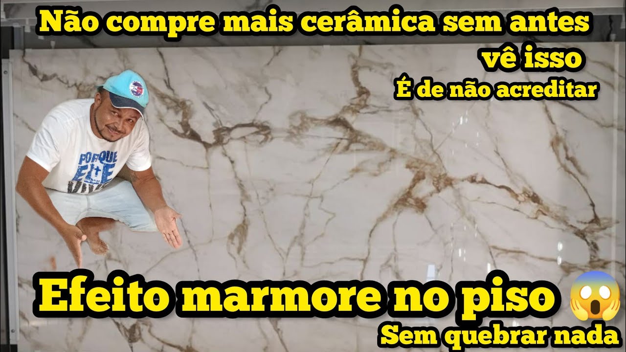 como fazer efeito mármore no piso sem quebrar nada,não gaste mais dinheiro 💰 com cerâmica, incrível