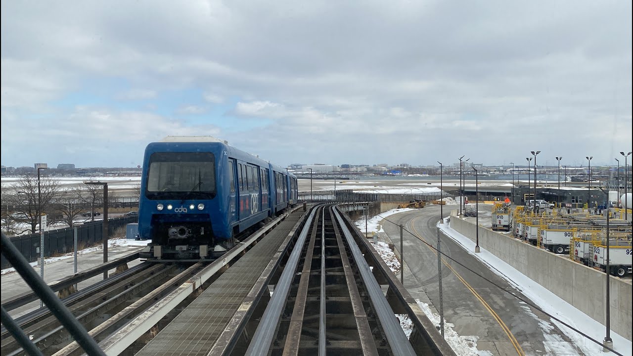 Chicago O'Hare International Airport Transit System (People Mover) 2/7/22