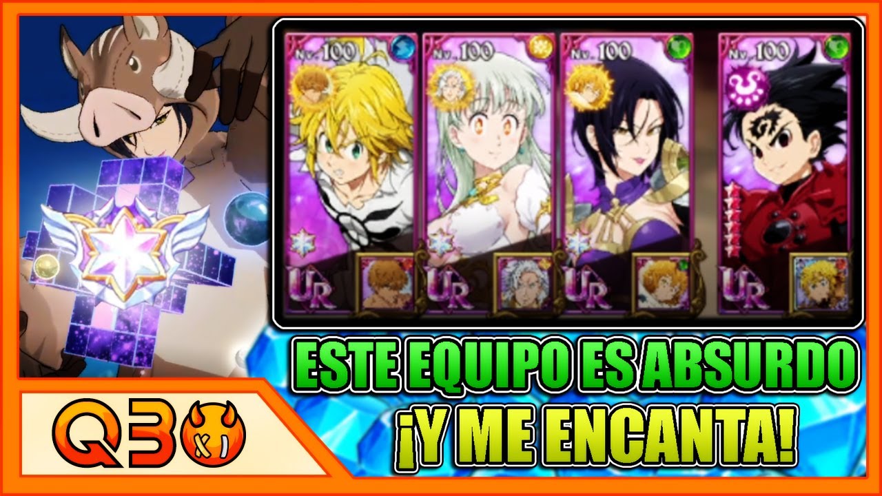 Qbo | ¡¿DE LAS VARIANTES MÁS FUERTES DE 7DS?! LA RELIQUIA DE MERLIN Y ZELDRIS OP! | 7DS: Grand Cross