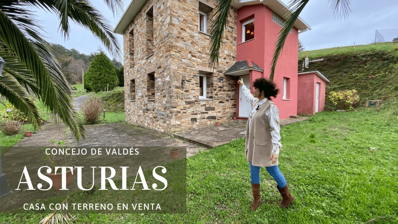 CASA EN CONCEJO DE VALDES, CON TERRENO DE 6.000M2, ASTURIAS *276.000€*#casaenventa #asturias